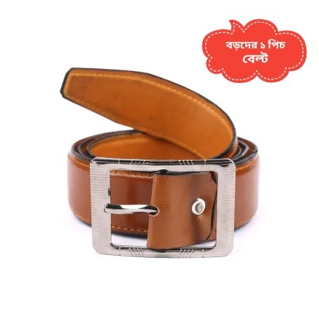 Chocolate Leather formal Belt for Boys - Belt For Men