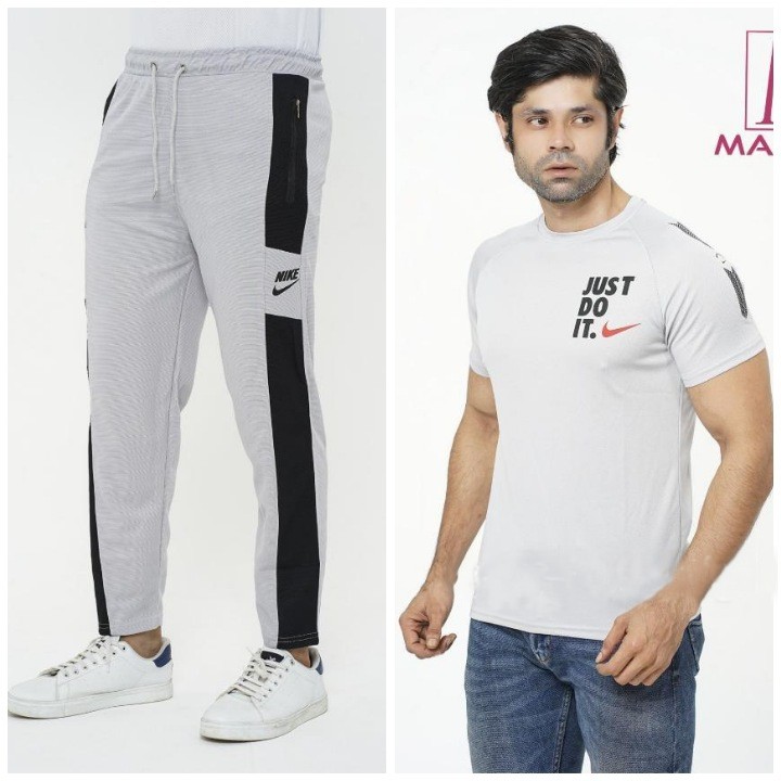 Nike trouser and t shirt combo set