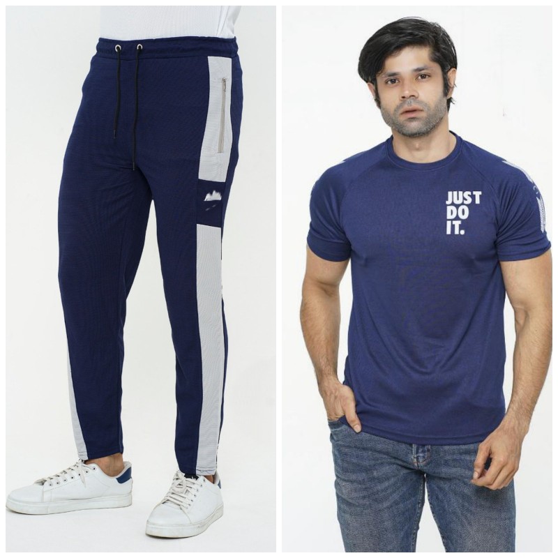 Nike trouser and t shirt combo set