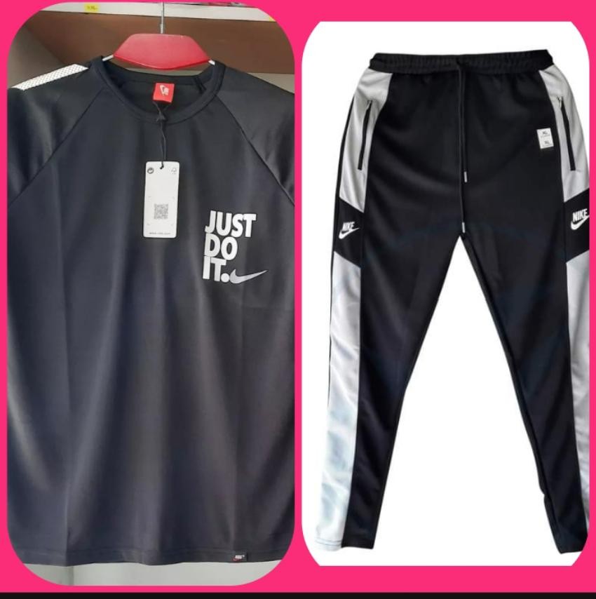 Nike trouser and t shirt combo set