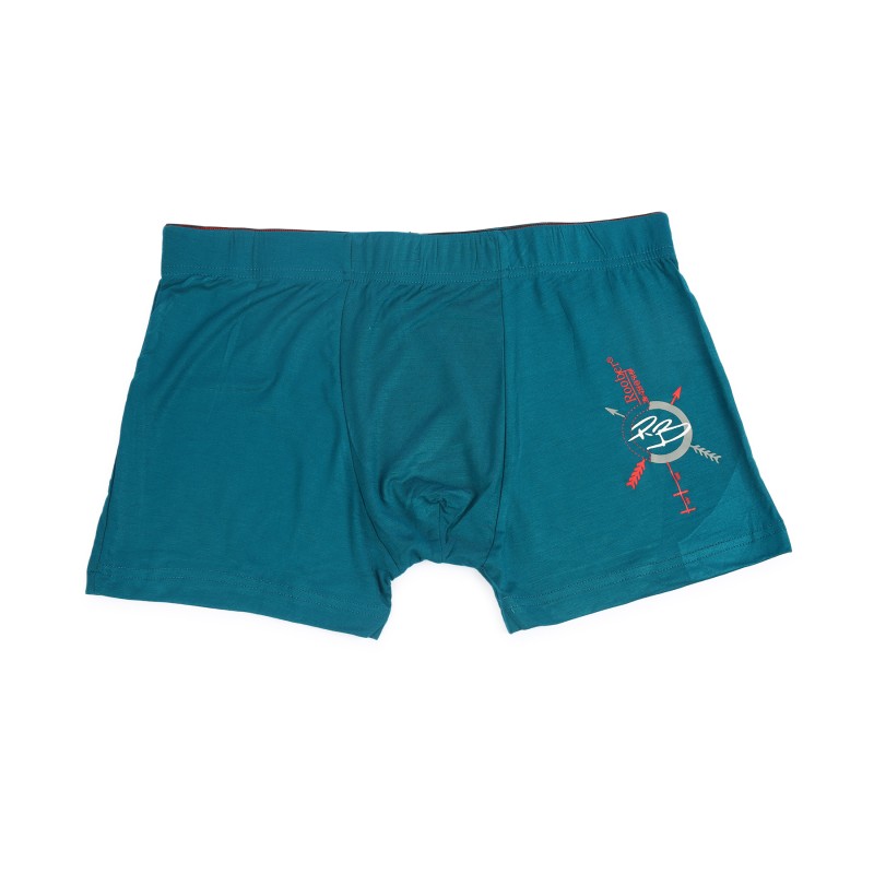 Pack Of 1 pic Premium Robber Cotton Boxer Underwear for Men - Under Wear